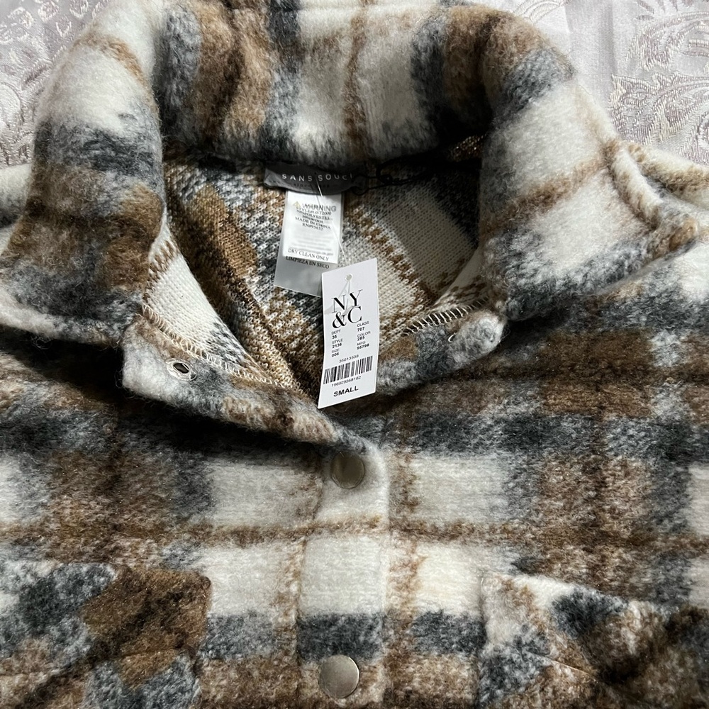 New York and company womens  shirt jacket